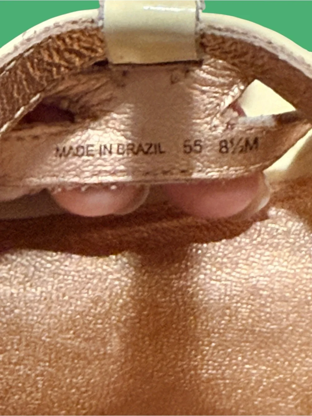 Kate spade Cream and Tan Cork Wedge Sandals